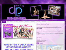 Tablet Screenshot of dancepembrokepines.com